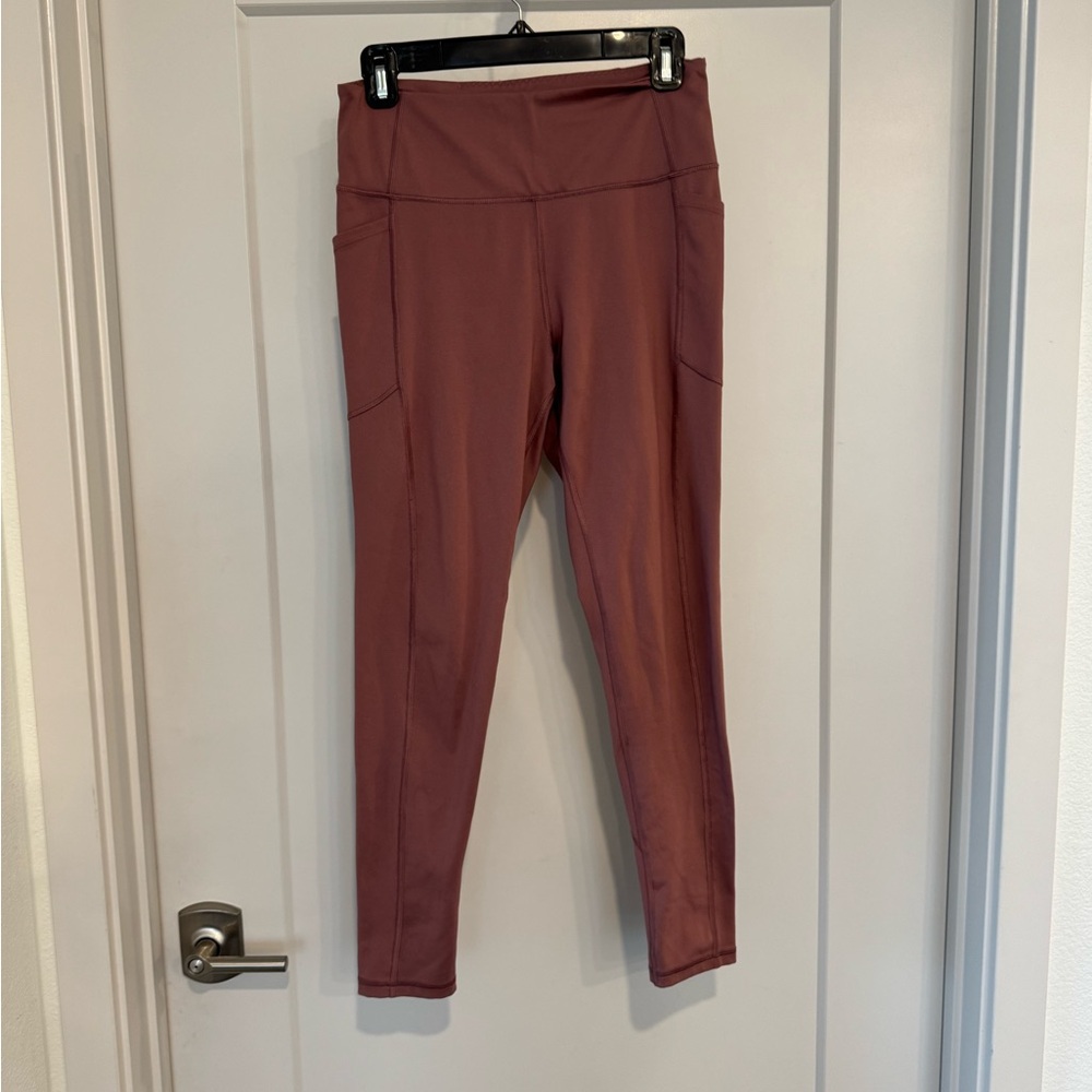 Victoria Secret dusty pink leggings with pockets